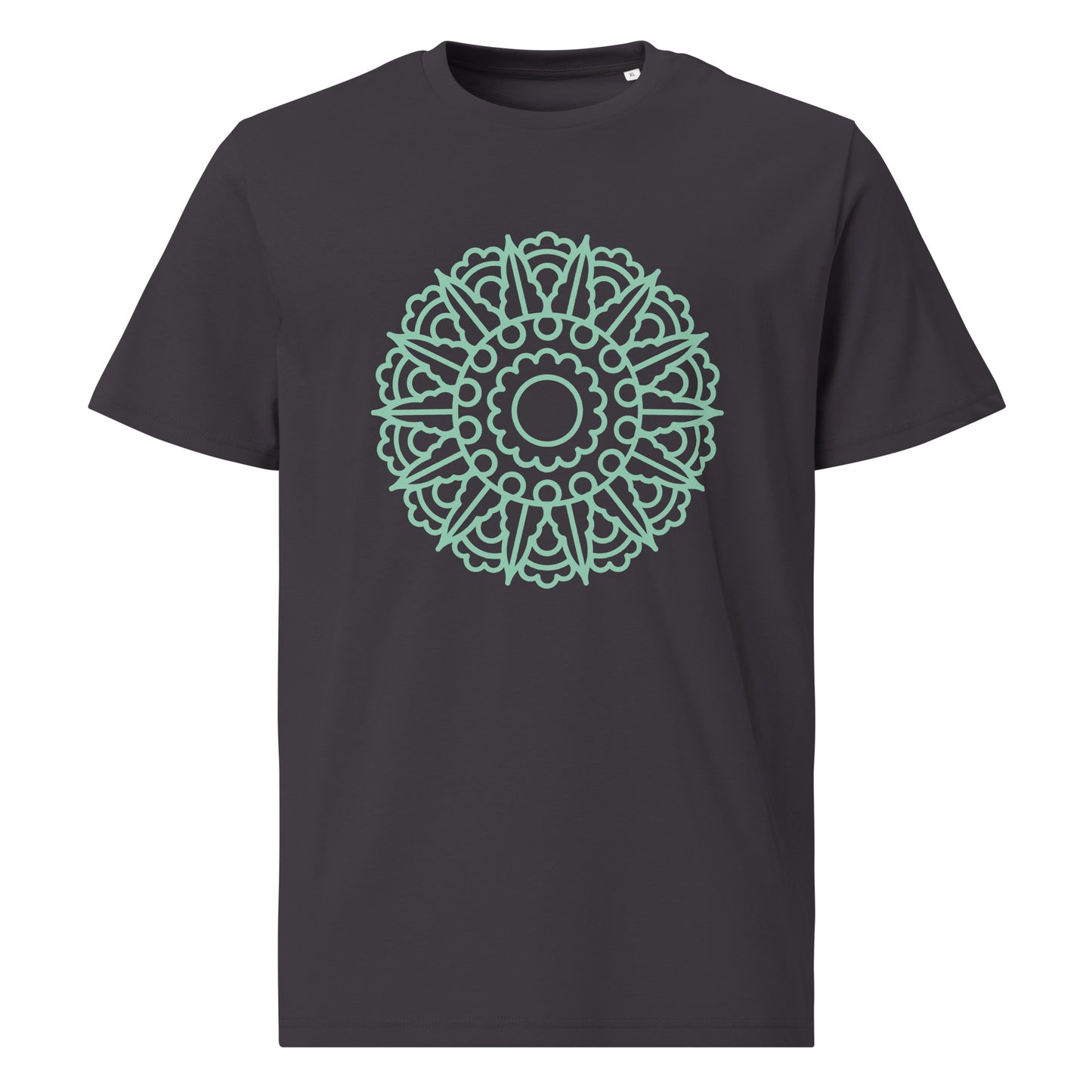Mandala 1 - Green Design - Unisex organic cotton t-shirt