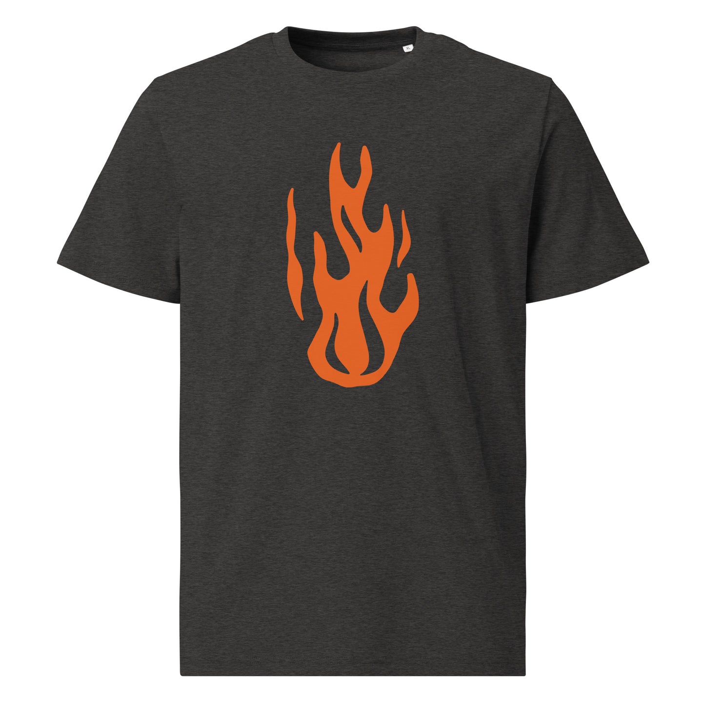 Flame On - Orange Design - Unisex organic cotton t-shirt