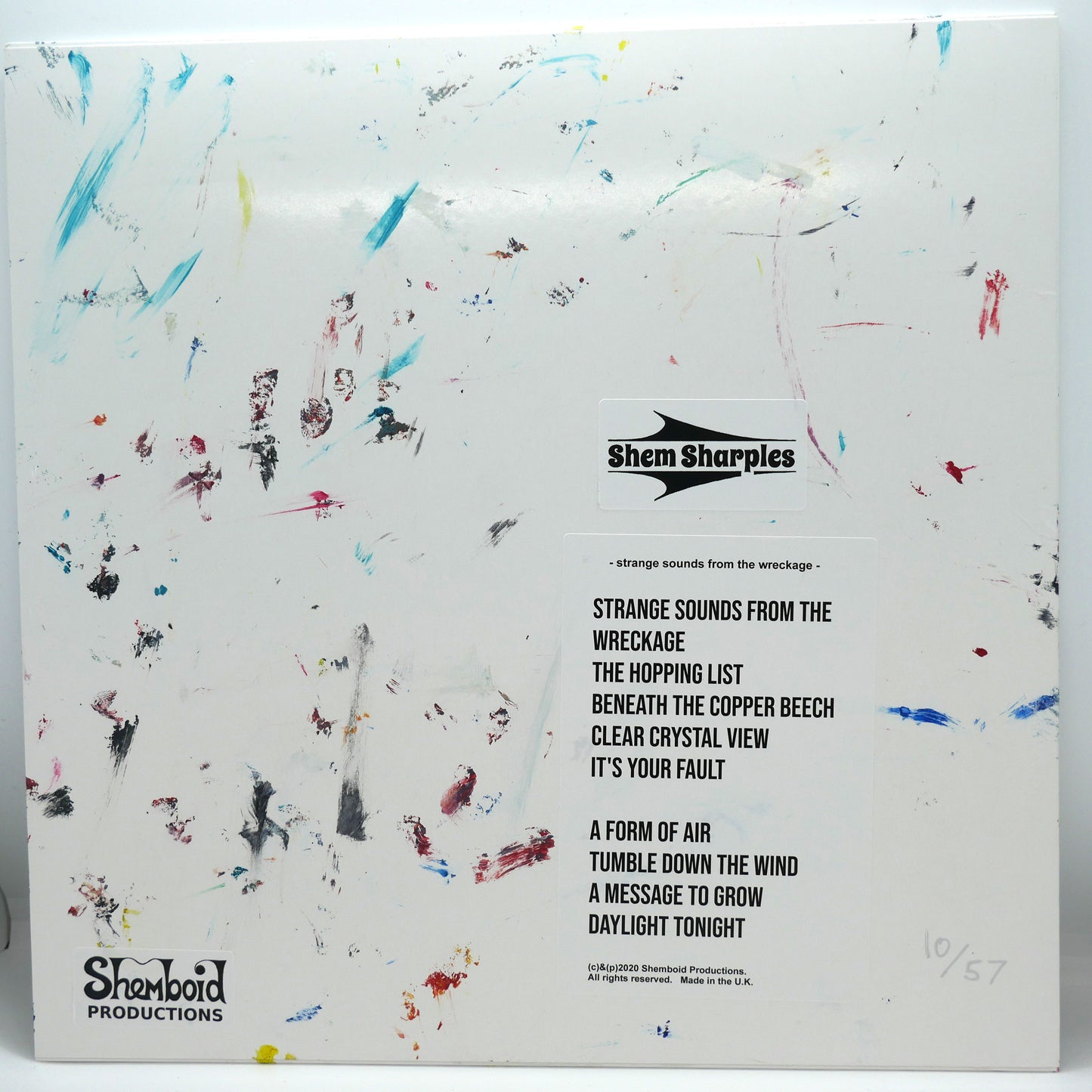 Strange Sounds Vinyl LP - Special Ltd. Edition Sleeve #10