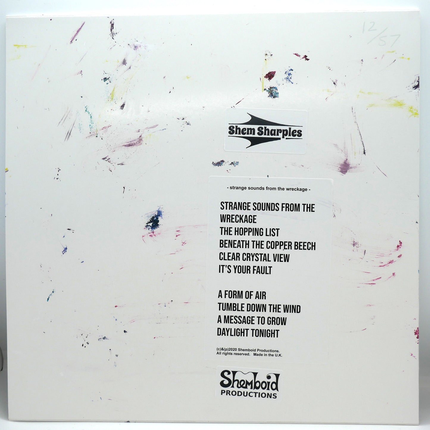 Strange Sounds Vinyl LP - Édition spéciale Ltd. Pochette #12