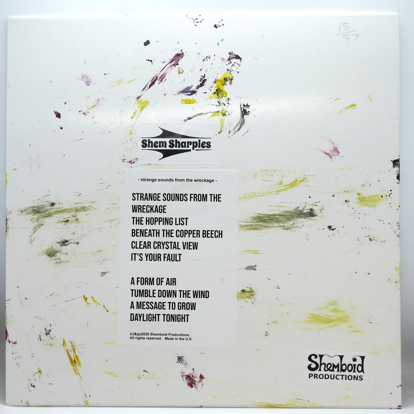 Strange Sounds Vinyl LP - Special Ltd. Edition Sleeve #15