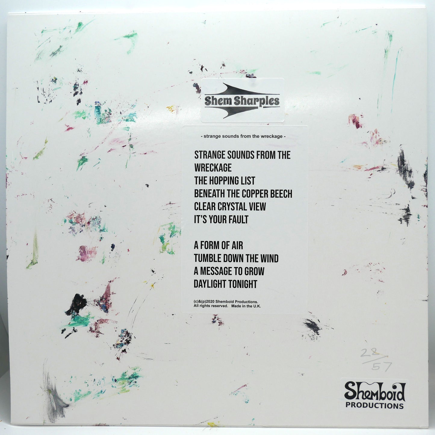 Strange Sounds Vinyl LP - Special Ltd. Edition Sleeve #22