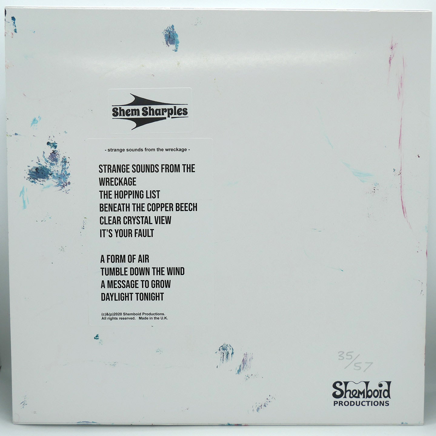 Strange Sounds Vinyl LP - Special Ltd. Edition Sleeve #35