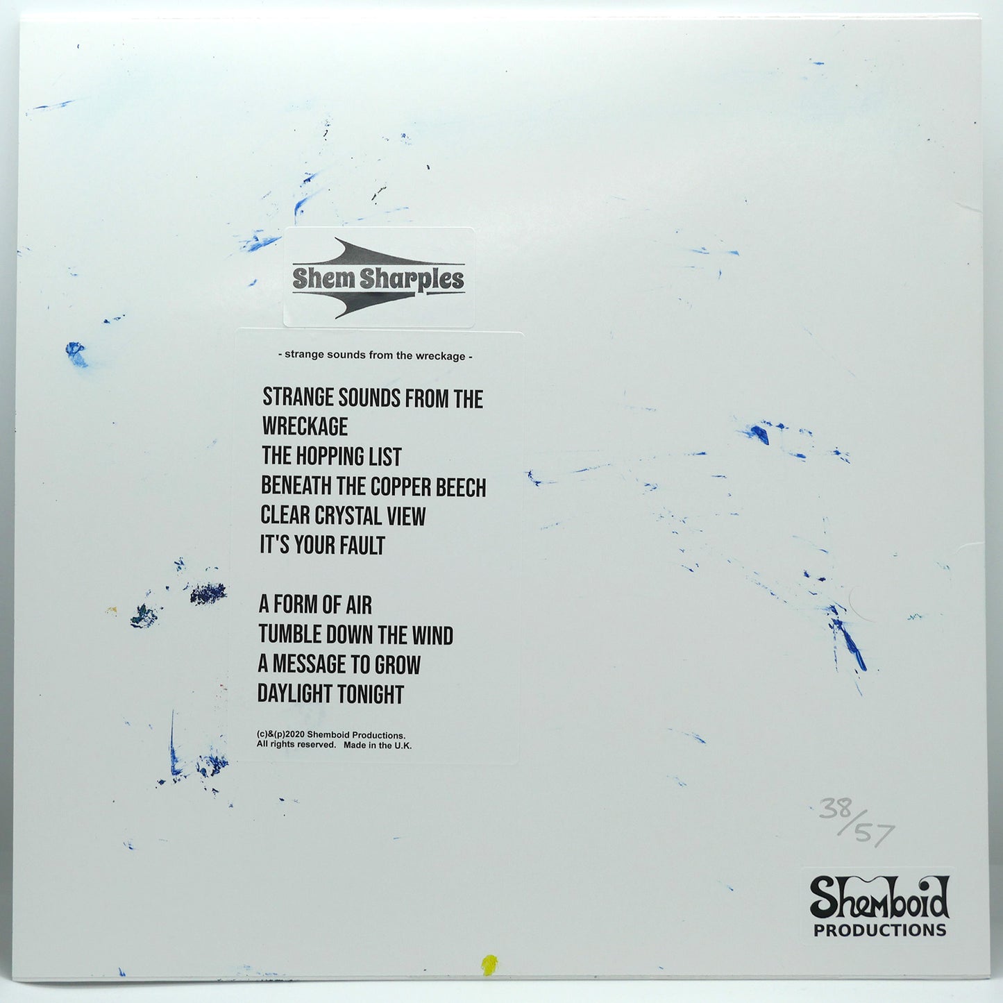 Strange Sounds Vinyl LP - Special Ltd. Edition Sleeve #38