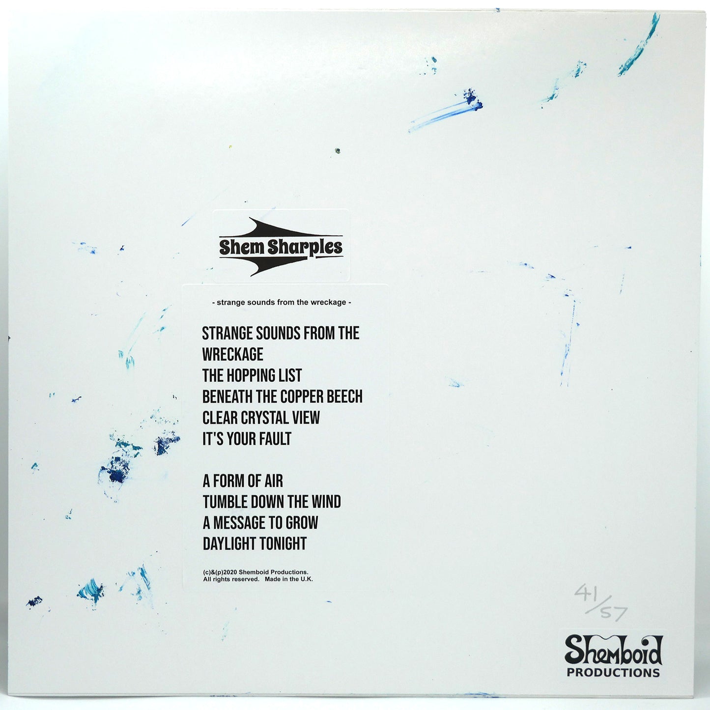 Strange Sounds Vinyl LP - Special Ltd. Edition Sleeve #41