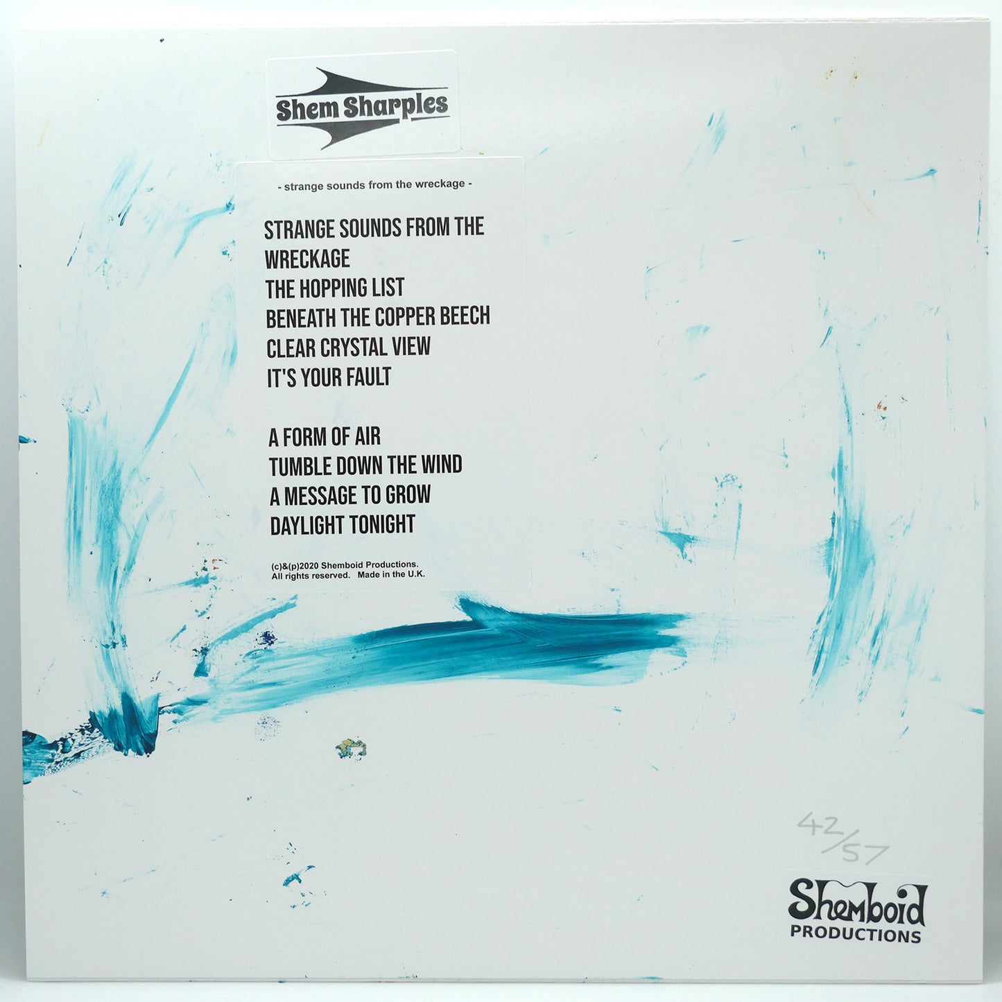 Strange Sounds Vinyl LP - Special Ltd. Edition Sleeve #42