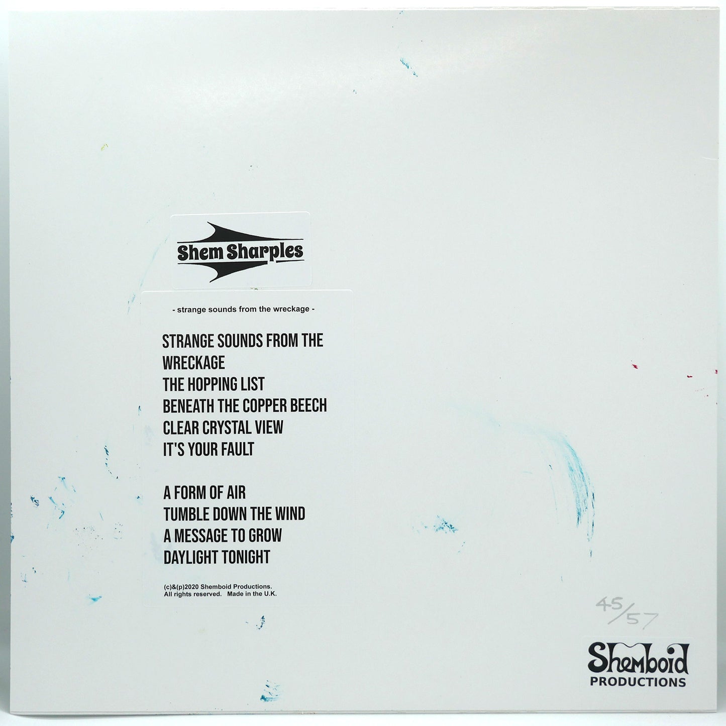 Strange Sounds Vinyl LP - Special Ltd. Edition Sleeve #45