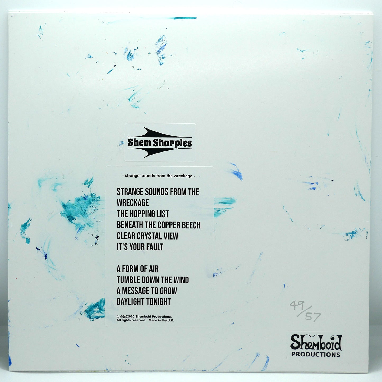 Strange Sounds Vinyl LP - Special Ltd. Edition Sleeve #49