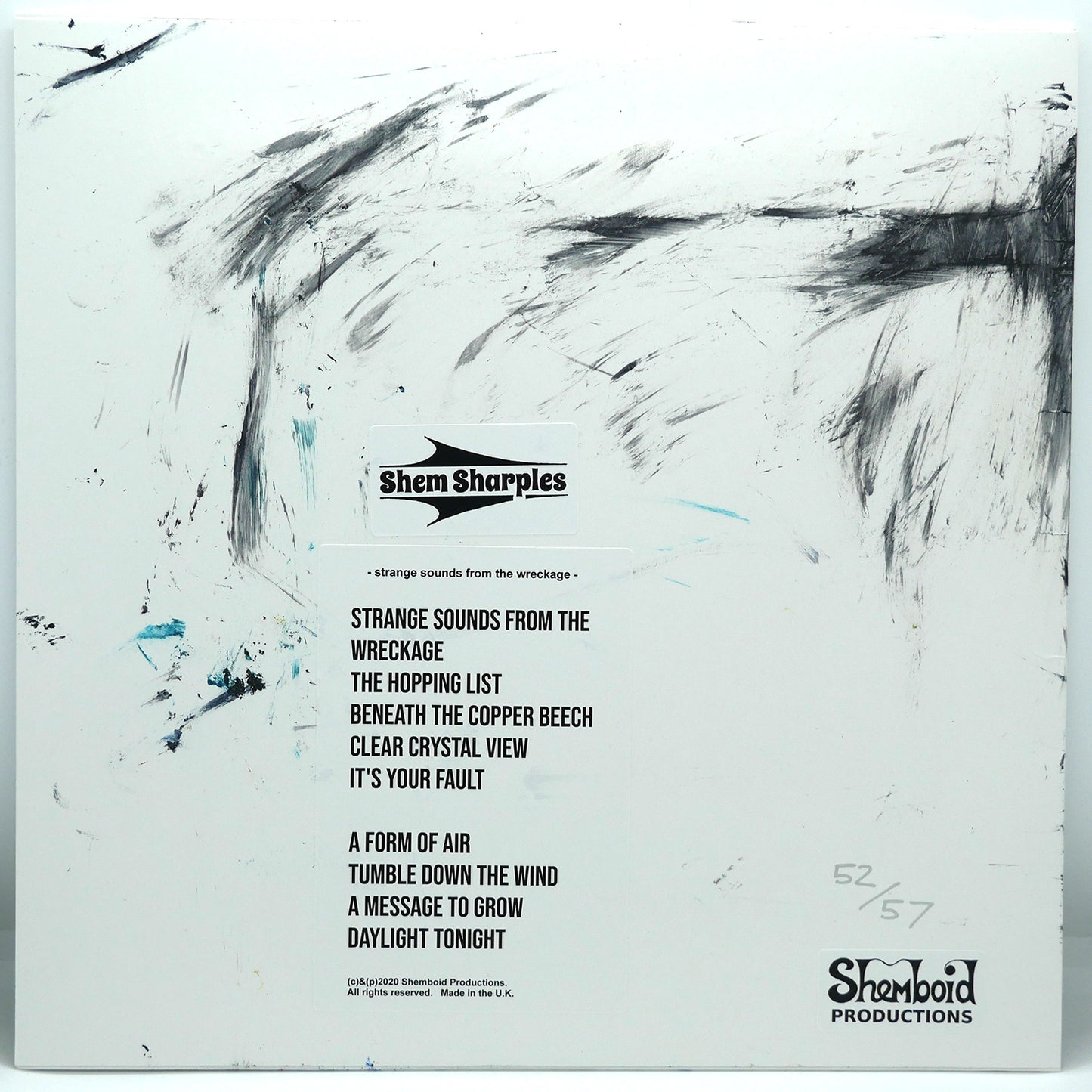 Strange Sounds Vinyl LP - Special Ltd. Edition Sleeve #52